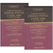 Sarkar's Indian Penal Code, 1860 [IPC] - Central & State Amendments by Sweet & Soft Publication [2 HB Vols.]